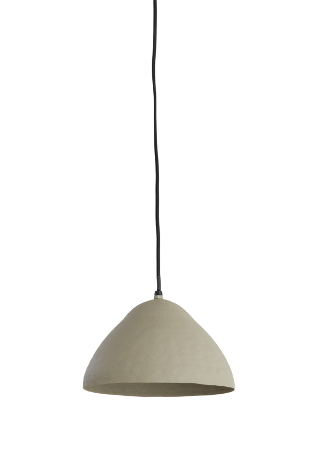 HÄNGELAMPE Elimo Grau Ø25/15 cm - Grau, Metall (25/25/15cm) - Light & Living