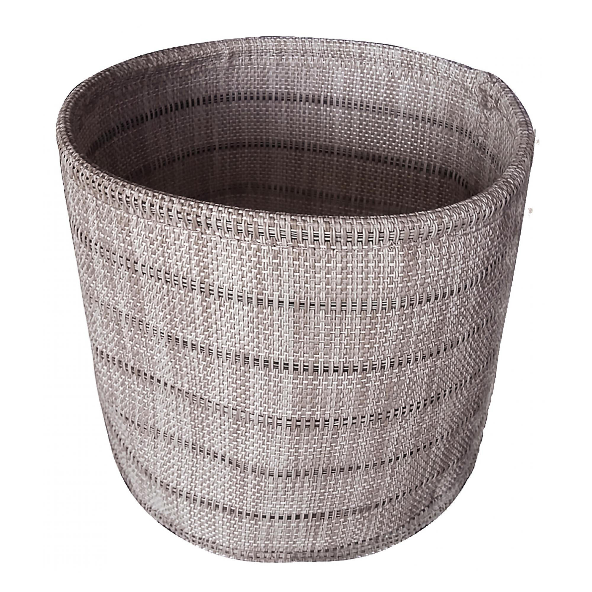 BROTKORB Manoka perlweiß diameter 15 cm - Hellgrau, Textil (15/15/15cm) - Winkler