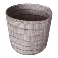 BROTKORB Manoka perlweiß diameter 15 cm - Hellgrau, Textil (15/15/15cm) - Winkler