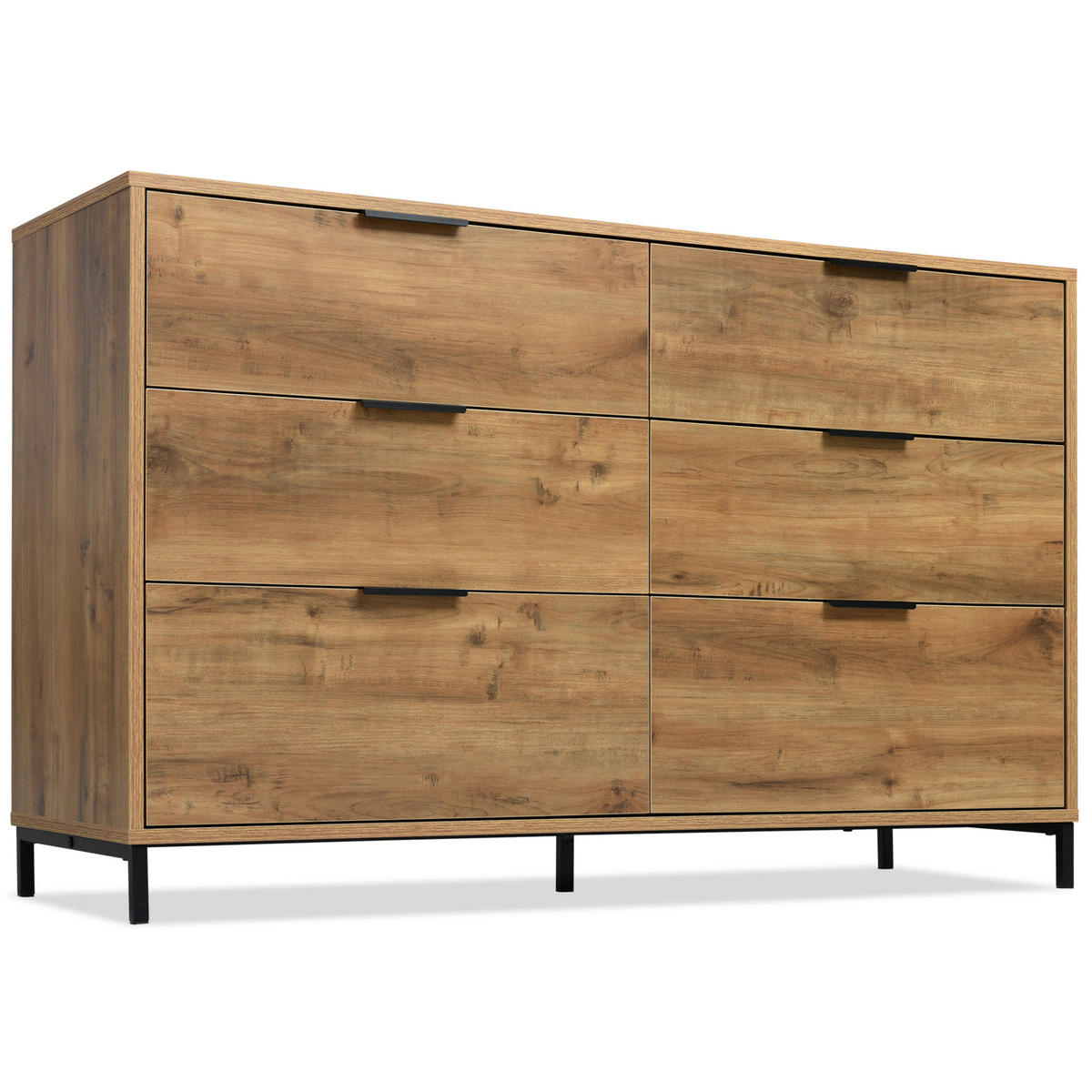 SIDEBOARD braun 120/40/76 cm - Braun, Holzwerkstoff (120/76/40cm) - Urban Meuble