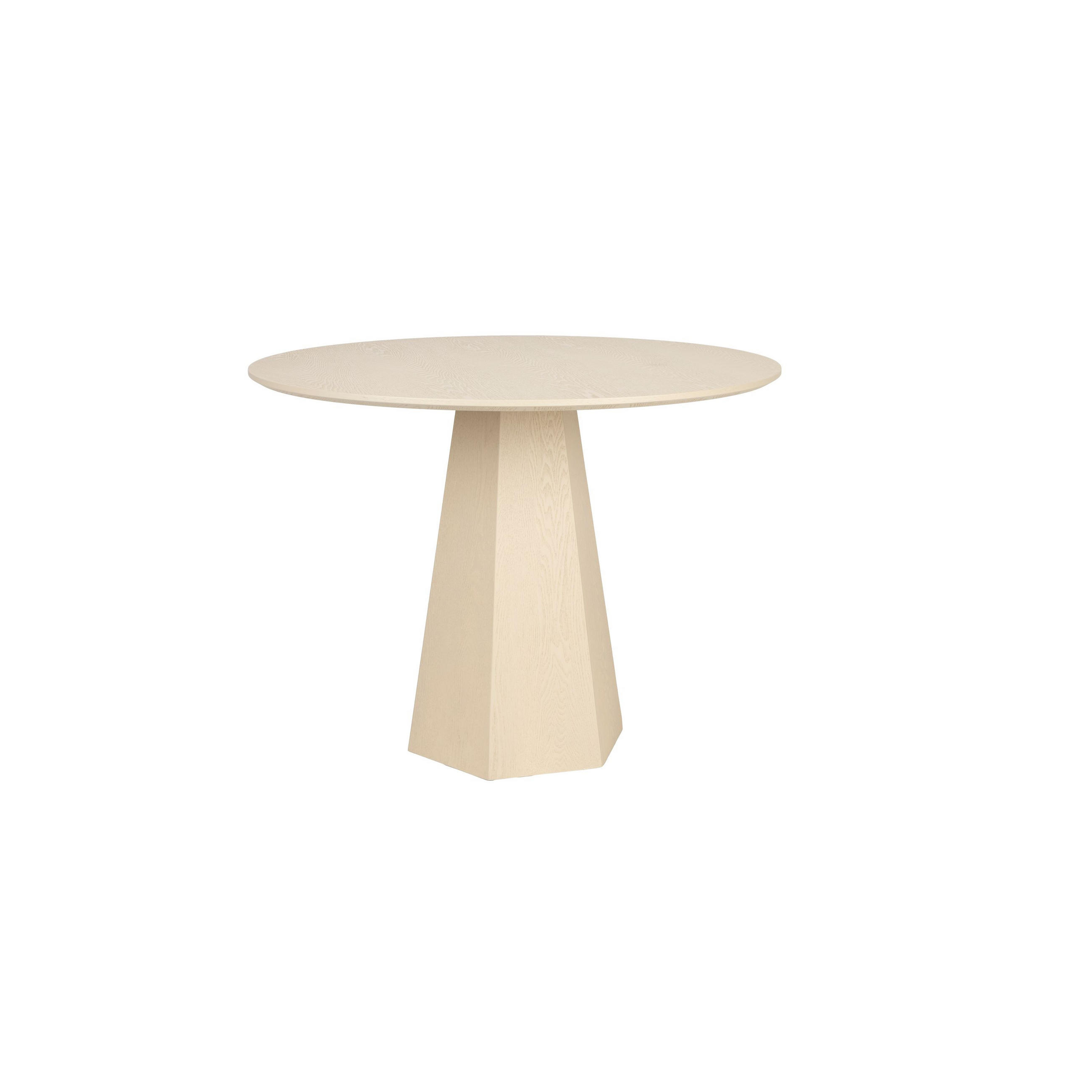 ESSTISCH Pilar Rund 100 cm Beige - Beige, Holzwerkstoff (100/100/76cm) - Zuiver