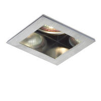 EINBAULEUCHTE MERIKO GU10 Edelstahl 50 W - Edelstahlfarben, Metall (9/9/12cm) - Rendl