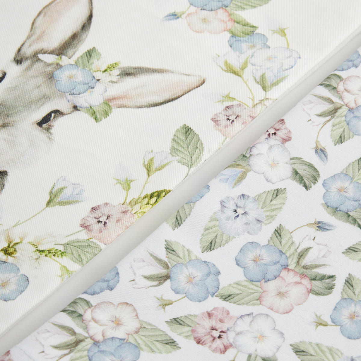 KÜCHENHANDTUCH 2er Set Pansilo - Hellblau, Textil (45/65cm) - home&you