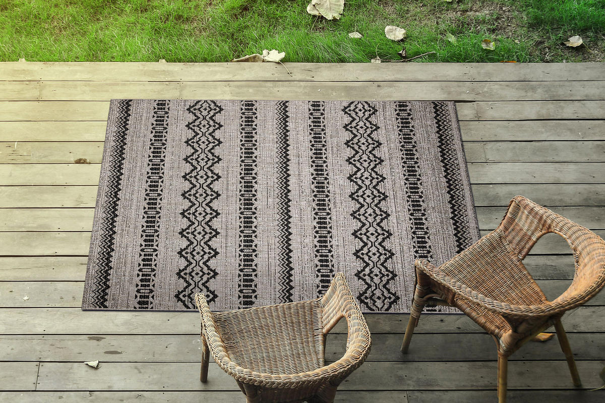 TEPPICH Floorlux 60/110 cm - Grau, Textil (60/110cm) - rugsX