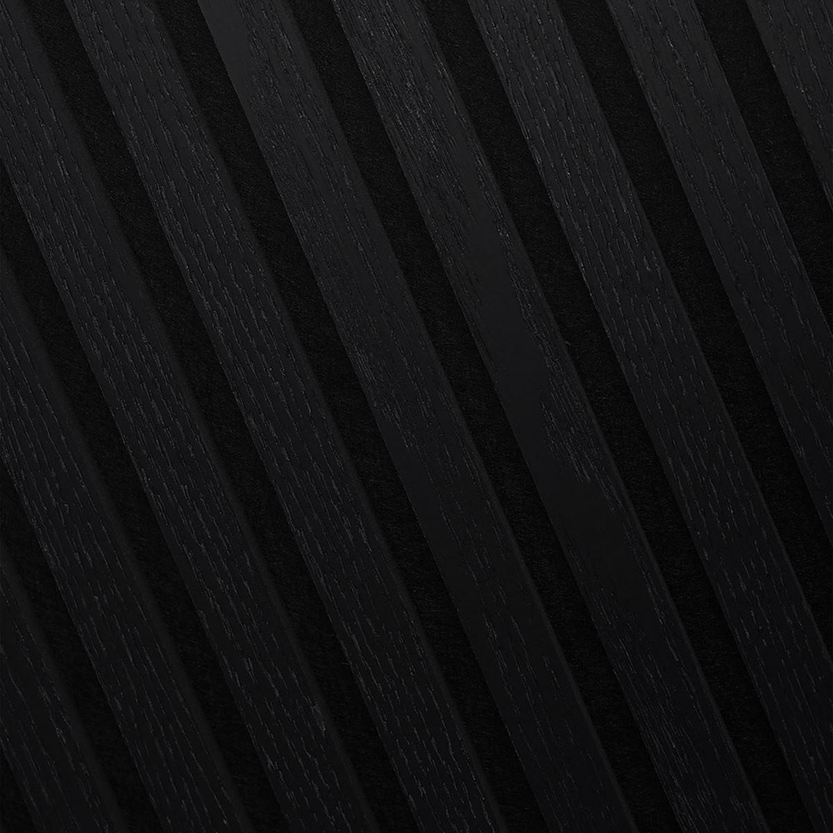 AKUSTIKPANEEL SONIC - Deep Black, 12 - Schwarz, Holzwerkstoff/Textil (40.5/80/2.2cm) - Home Deluxe