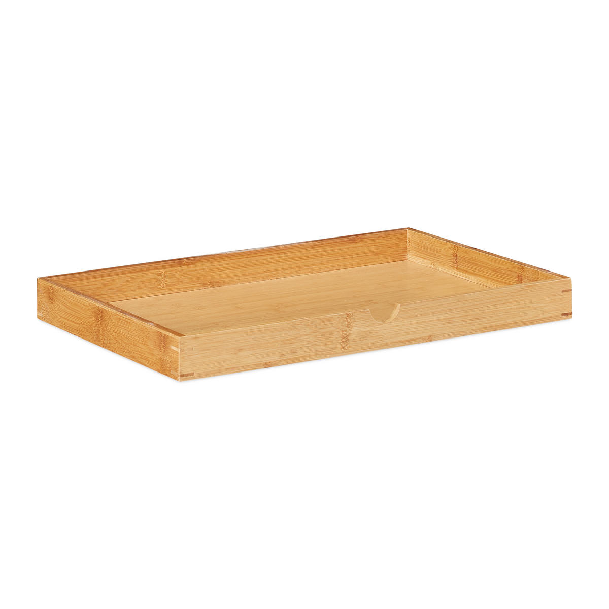 BEISTELLTISCH - Hellbraun, Holz (35/55/68cm) - Relaxdays