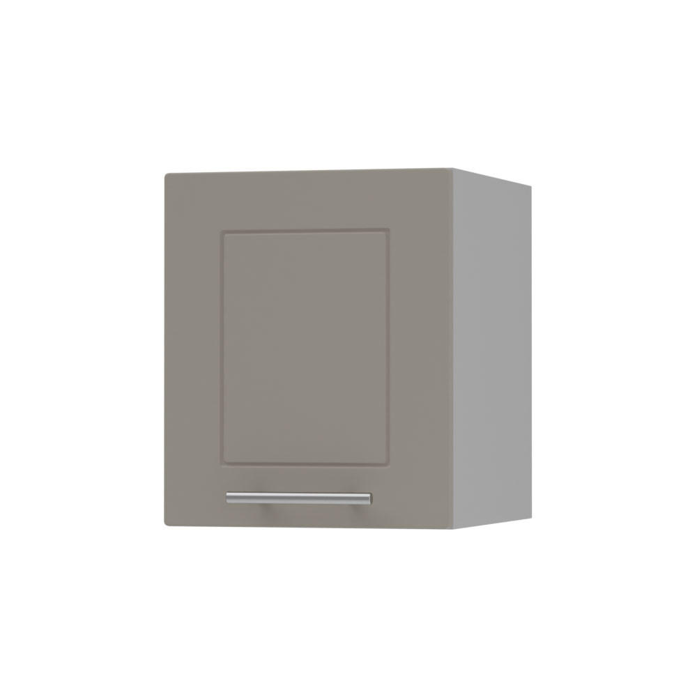 KLAPPHÄNGESCHRANK Kvantum W4B/40 Beige Matt / Grau Matt 40 / 32,5 / 36cm - Beige/Grau, Holz/Holzwerkstoff (40/36/32.5cm) - Feldmann-Wohnen