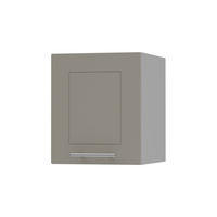 KLAPPHÄNGESCHRANK Kvantum W4B/30 Beige Matt / Grau Matt 30 / 32,5 / 36cm - Beige/Grau, Holz/Holzwerkstoff (30/36/32.5cm) - Feldmann-Wohnen