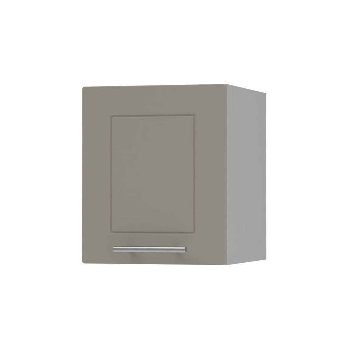 KLAPPHÄNGESCHRANK Kvantum W4B/30 Beige Matt / Grau Matt 30 / 32,5 / 36cm - Beige/Grau, Holz/Holzwerkstoff (30/36/32.5cm) - Feldmann-Wohnen