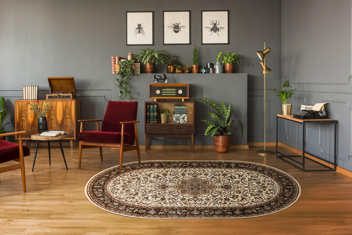 TEPPICH Royal 100/180 cm - Braun, Textil (100/180cm) - rugsX