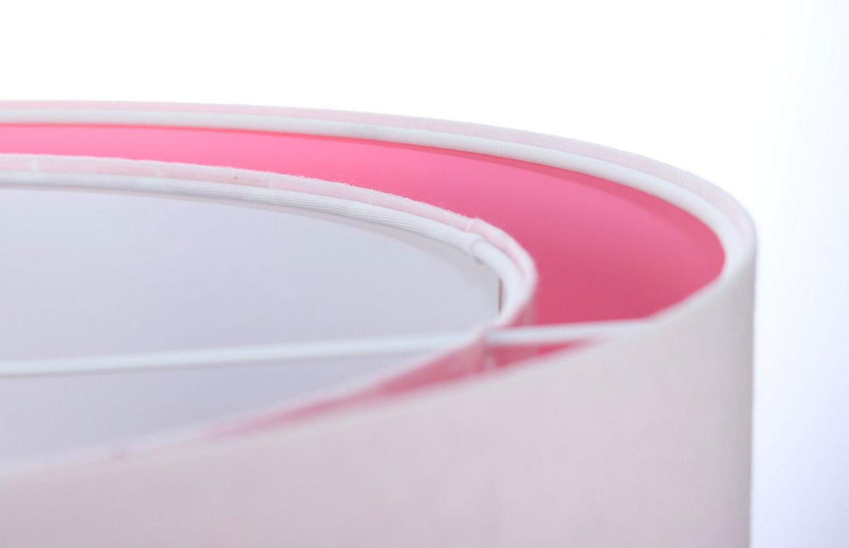 HÄNGELEUCHTE Rosa 50/23 cm - Pink, Kunststoff (50/1/23cm) - ONZENO