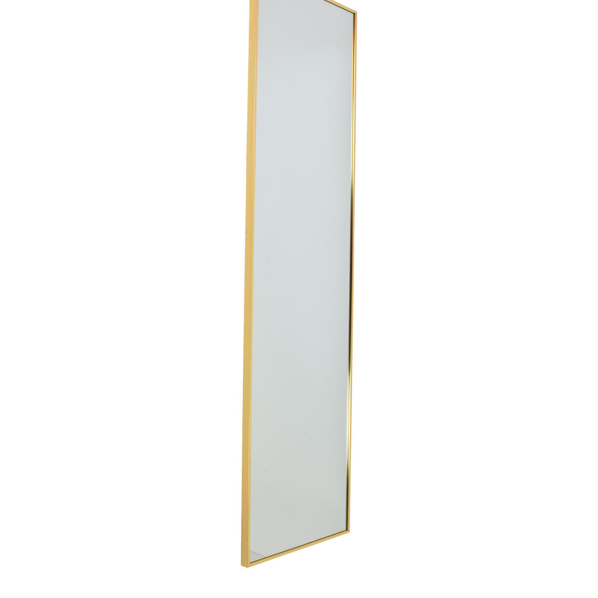 STANDSPIEGEL York Gold - Goldfarben, Metall (40/150/4cm) - Fragix