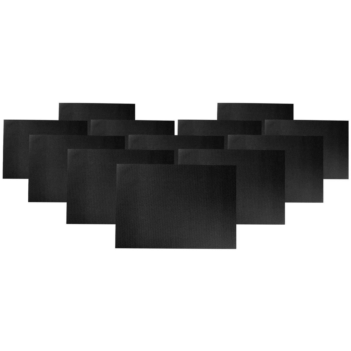 TISCHSETS Lido anthrazit 43 x 30 cm 12er Set - Anthrazit, Kunststoff (43/30/0.1cm) - Ritzenhoff Breker