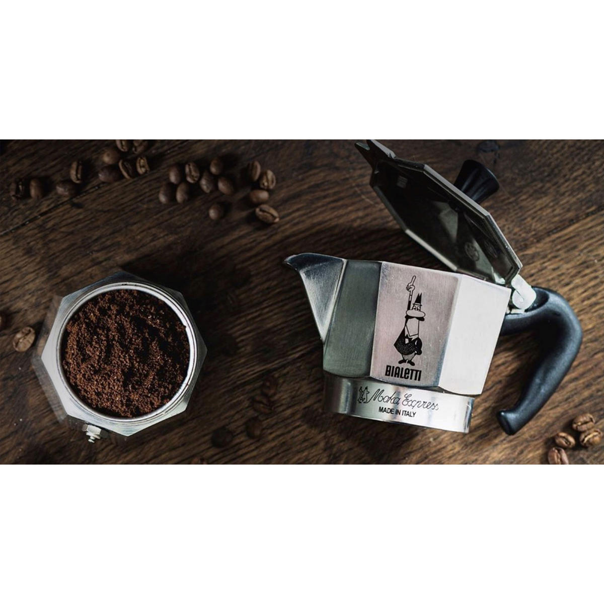 KAFFEEMASCHINE Percolator Moka Express 18 Tassen - Silberfarben, Metall (2/32/12cm) - Bialetti