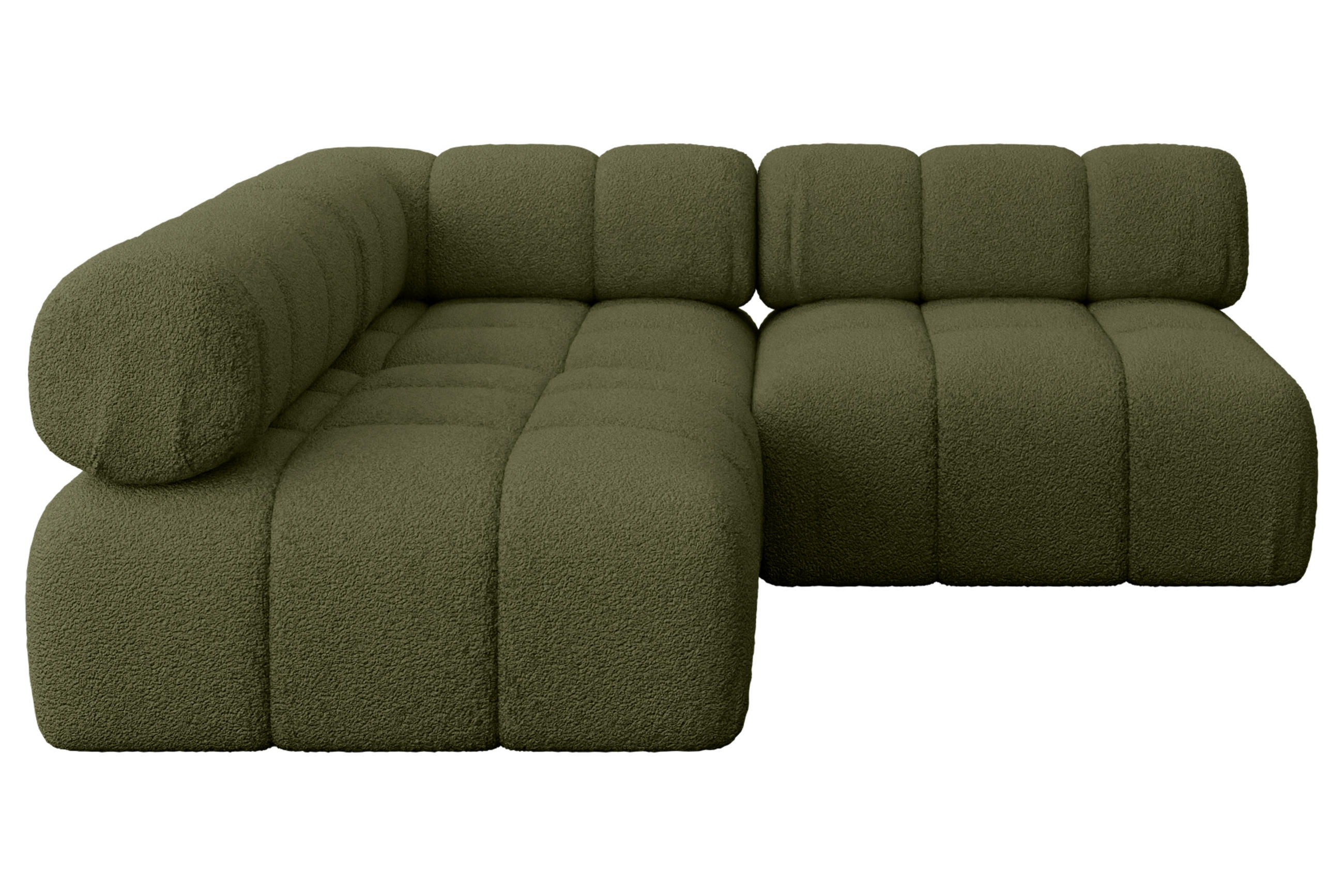 Altdecor Ecksofa Grün 190x190 cm