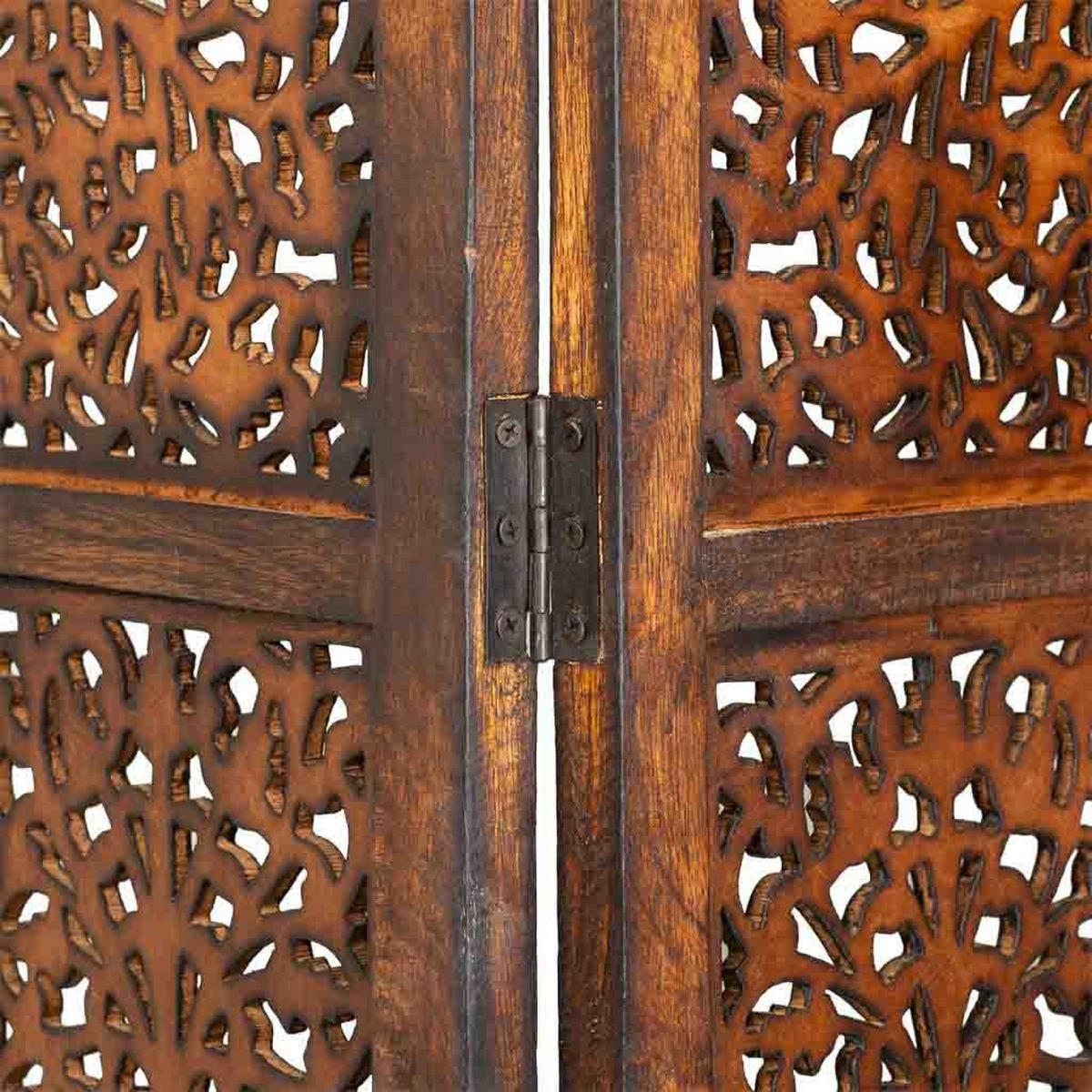 PARAVENT aus Holz, braun, 2x180cm - Braun, Holz (50/180/2cm) - Wanderlust