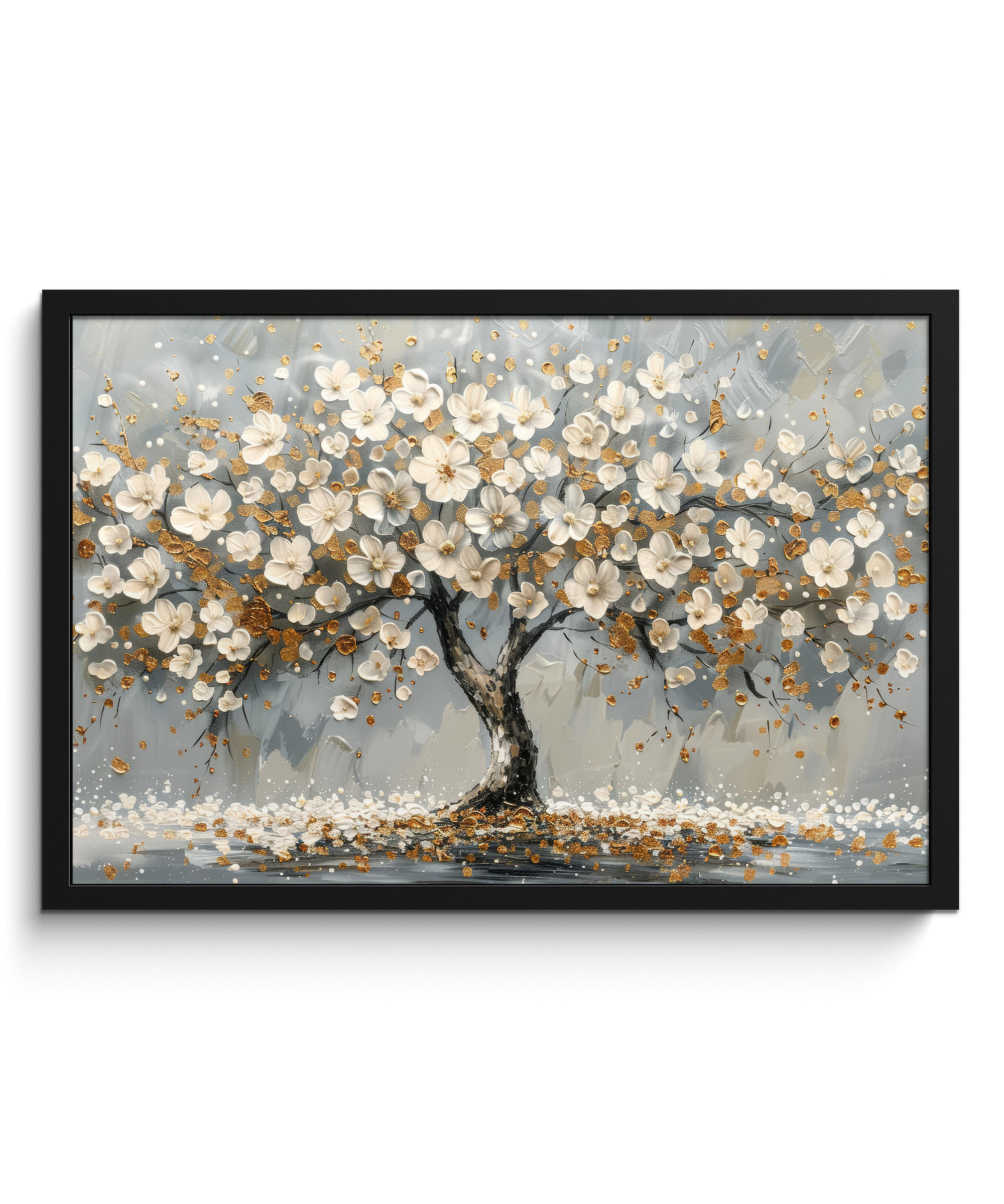 MuchoWow Poster Weiß 60x40 cm