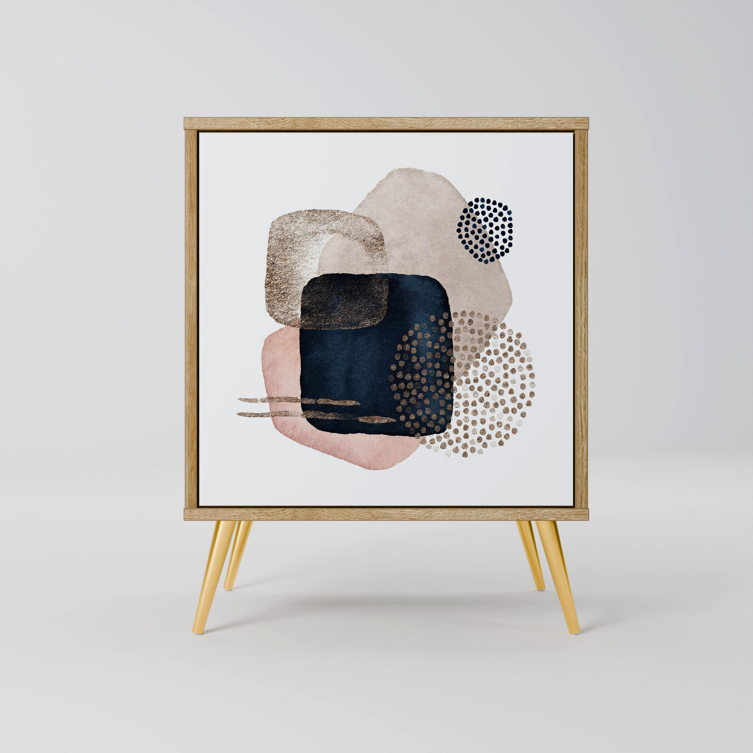 SpaceRebels Sideboard Eiche 57.5x75.5x42 cm