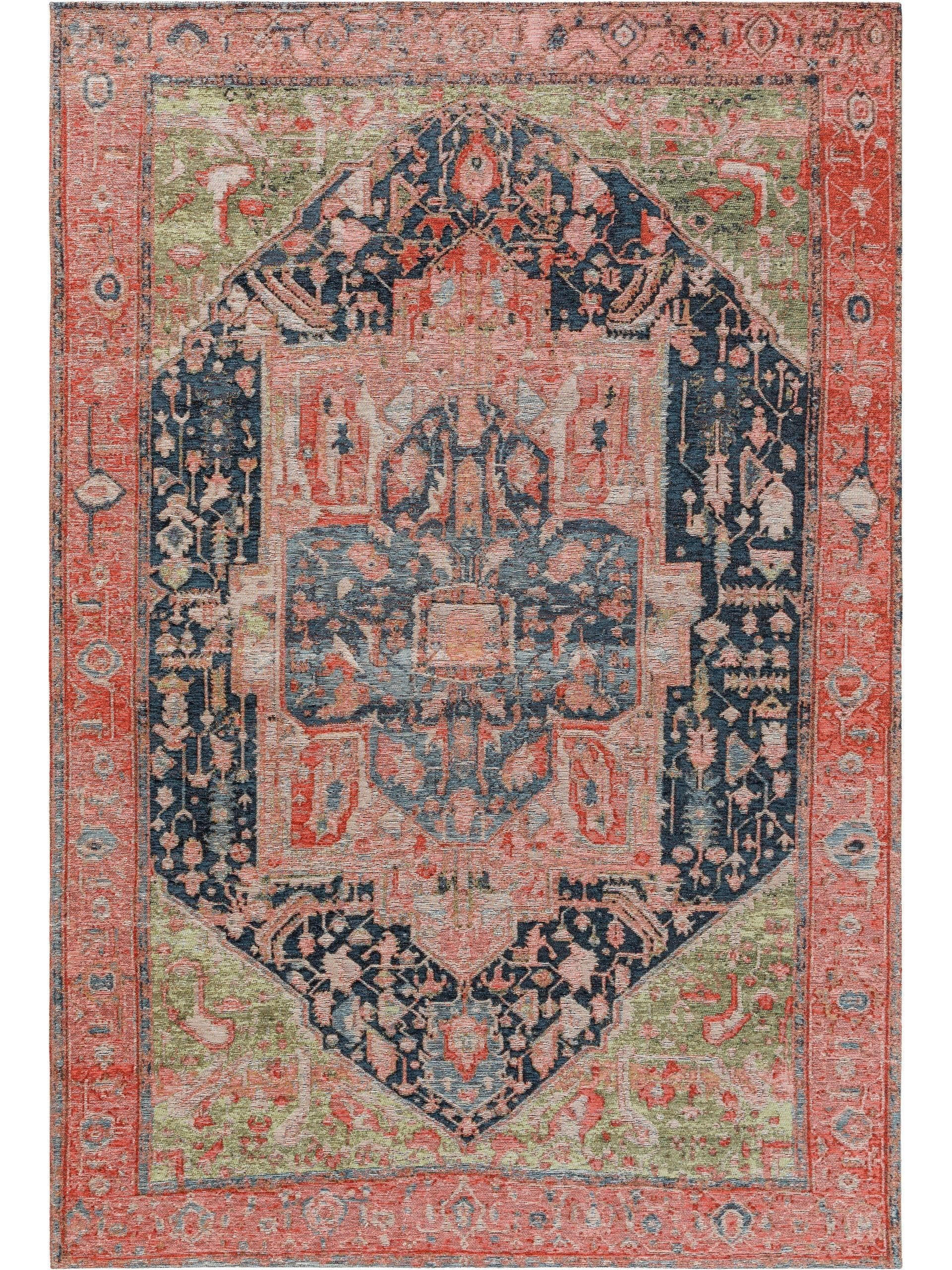 FLACHGEWEBETEPPICH Stay Pink 195x285 cm - Pink, Textil (195/285cm) - benuta Pop
