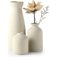 VASE Keramik - Beige, Keramik (22cm) - LIBRATON
