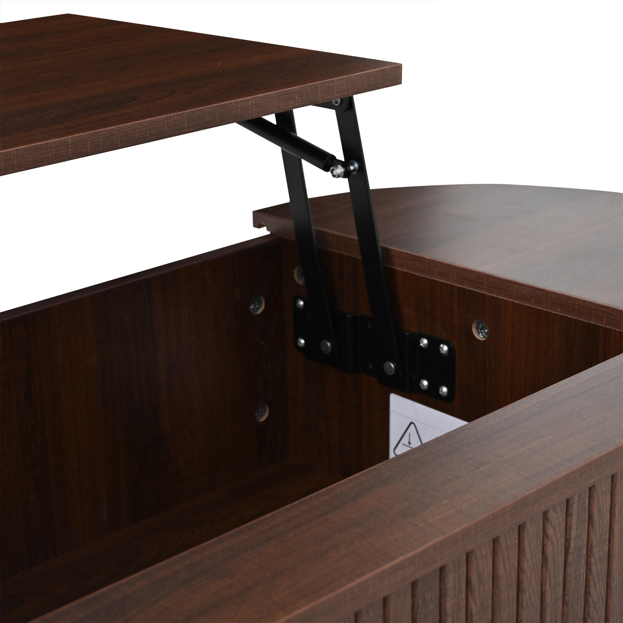 COUCHTISCH Nussbaum 120/50/39,5 cm - Walnussfarben, Holzwerkstoff (50/120/39.5cm) - PANGIVO