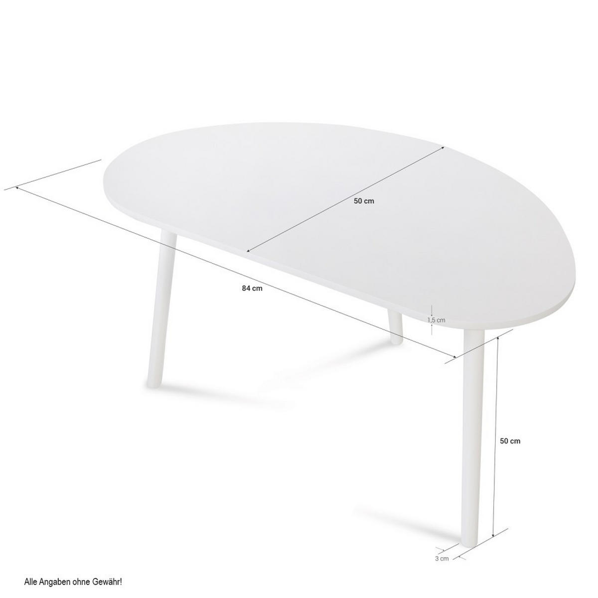 COUCHTISCH Kiefer 84/43 cm Natur - Naturfarben, Holz (50/84/43cm) - Homestyle4u