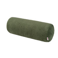 NACKENROLLENHÜLLE HYggelig No.1 bamboo-grün Cord-Samt 40/15 cm - Grün, Textil (15/40cm) - beties Heimtextil
