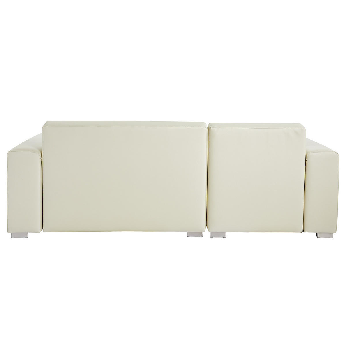 OUTDOOR-ECKSOFA - Creme - Creme, Textil/Metall - home24