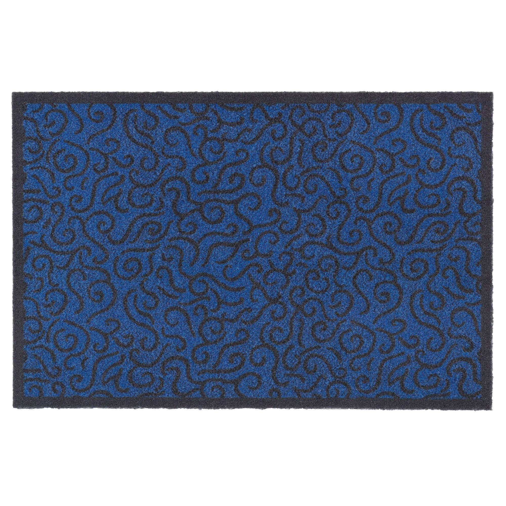 FUSSMATTE SAUBERLAUF SUPERCLEAN - Blau, Textil (60/90cm) - Pergamon