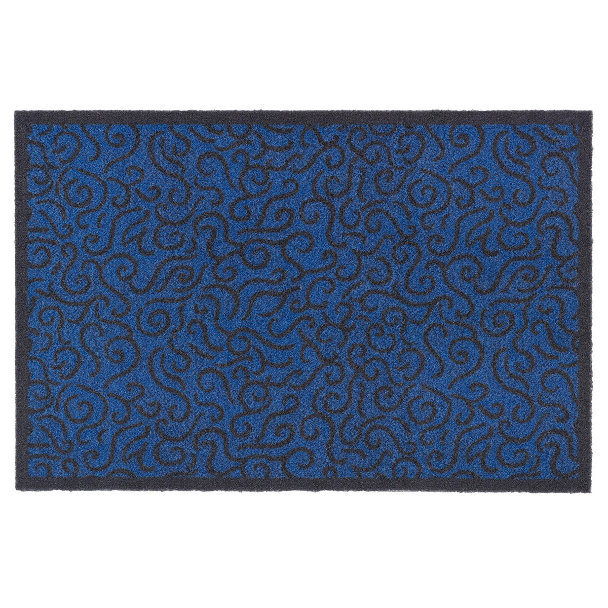 FUSSMATTE SAUBERLAUF SUPERCLEAN - Blau, Textil (60/90cm) - Pergamon