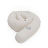 NESTCHENSCHLANGE Cozy "Little Cloud, Sand" 190 cm Bettschlange - Sandfarben/Weiß, Textil (15/190cm) - Sämann – make a difference.