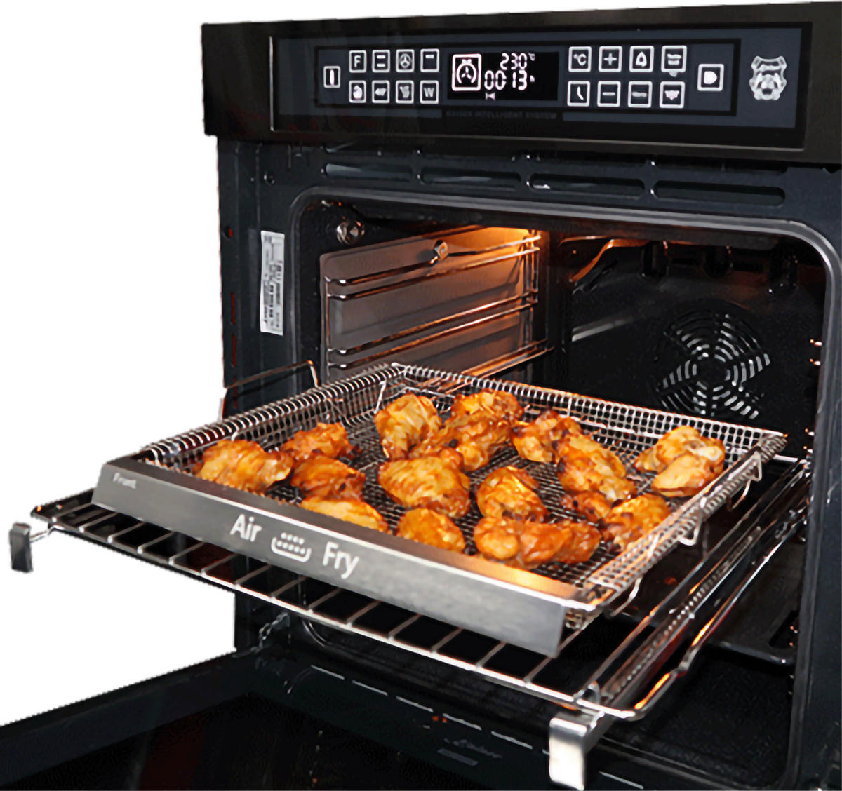 BACKOFEN-SET-HERD-EINBAUBACKOFEN EH 6306 RS + KCT 6110 FI Induktions Kochfeld 4 QuickHeat - Schwarz, Metall (59.4/54.3/59.4cm) - Kaiser Küchengeräte