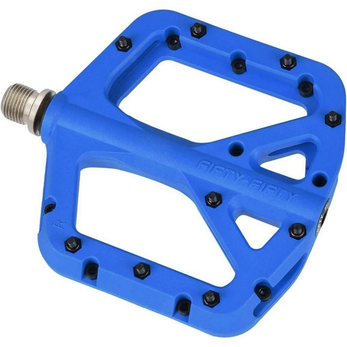 FAHRRADPEDALE Nylon Composite Blau 9/16 Zoll - Blau, Kunststoff (10.4/1.5/10.6cm)