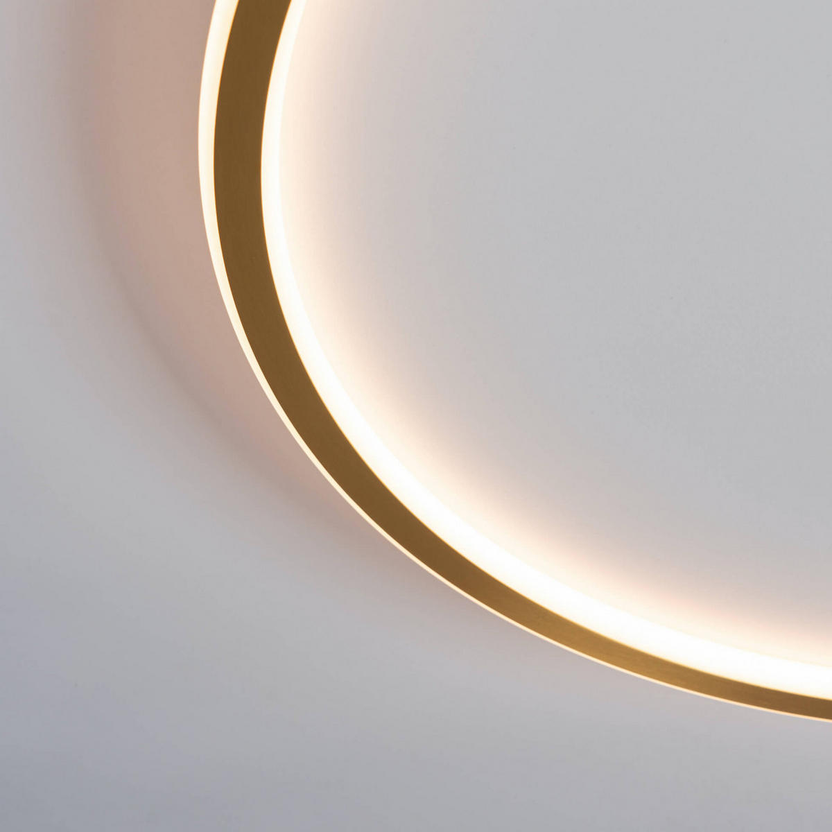 DECKENLEUCHTE Alessia, Gold / Messing, 5cm, Dimmbar - Goldfarben, Metall (5/60/5cm) - KOSILUM