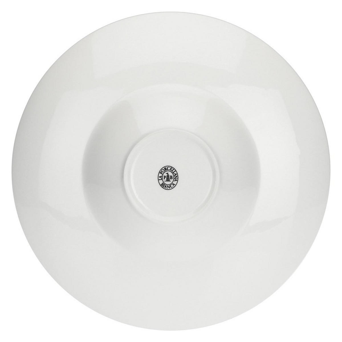 SCHÜSSEL Weiß 26.5/26.5/6 cm P001900265Z - Weiß, Keramik (26.5cm) - La Porcellana Bianca 