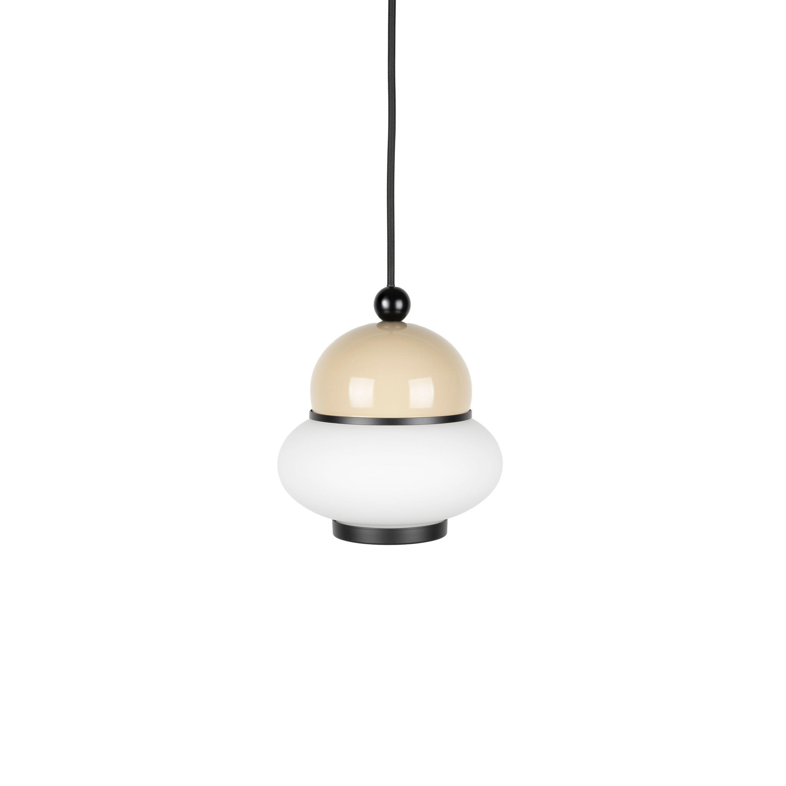 PENDELLEUCHTE Bumble Beige S - Beige, Metall (17.6/17.5/18cm) - Zuiver