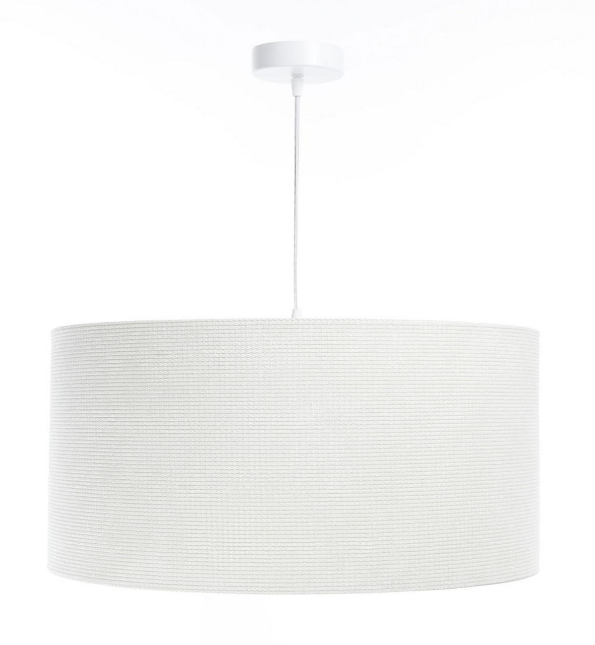 HÄNGELEUCHTE Weiß 50/25 cm - Weiß, Kunststoff (50/0.6/25cm) - ONZENO