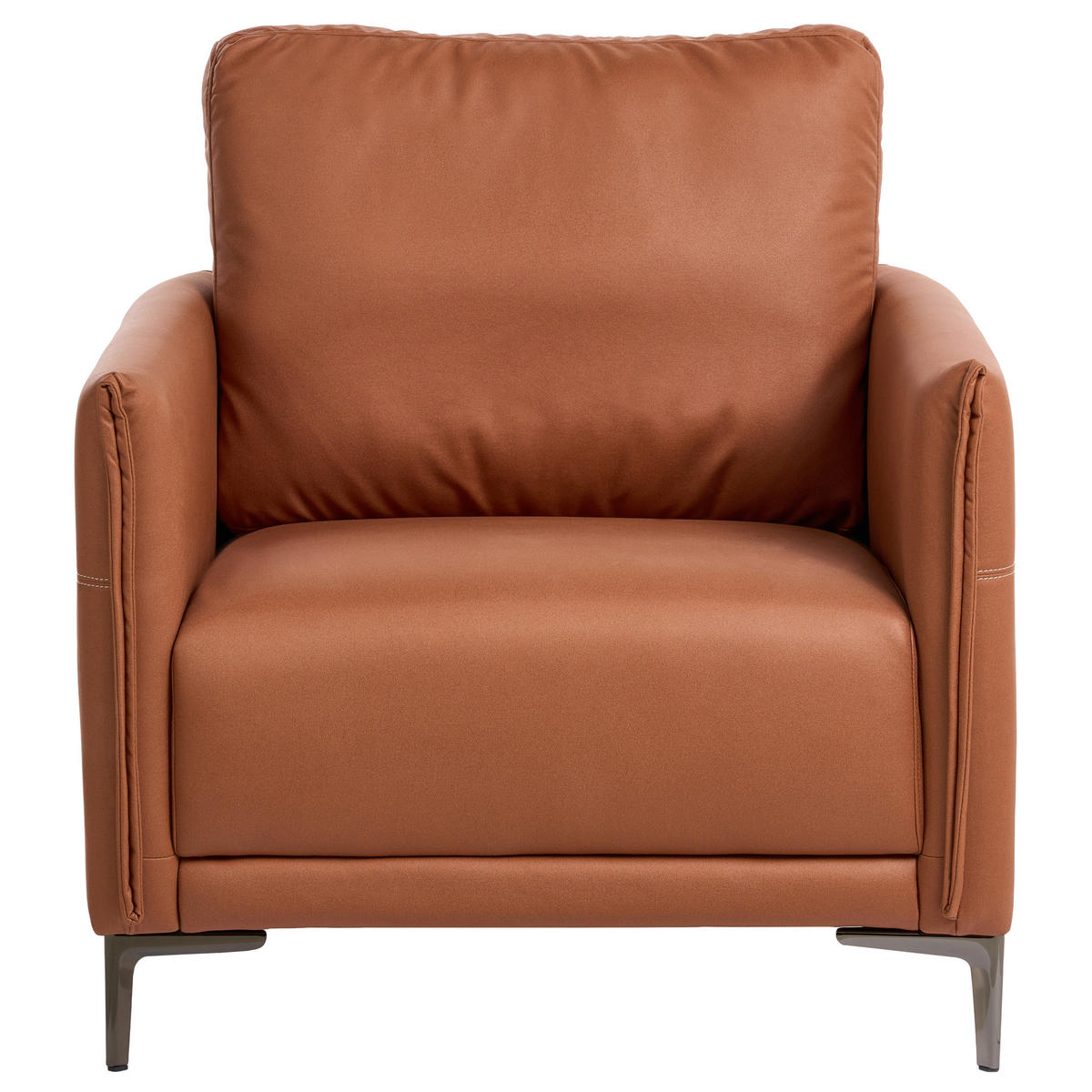 SOFA-SET 6-Sitzer Stoff Goldbraun Cilens - Goldfarben, Textil (212/93/83cm) - Beliani