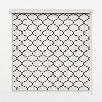 VNÚTORNÁ roleta - okenná roleta - roleta - 60x140 cm - Ostnatý drôt - čierna, plast (60/140/0.5cm) - TULUP