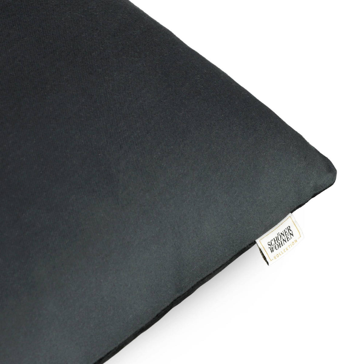 ZIERKISSENHÜLLE VIVA - Anthrazit, Textil (45/45cm) - Schöner Wohnen