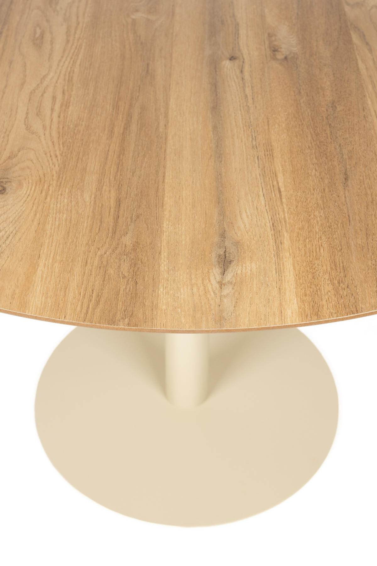 ESSTISCH Steven - Beige - 110/110/74 cm - Beige, Holz (110/110/74cm) - Novel