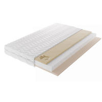 KALTSCHAUMMATRATZE ORPHIA 140x200, H2, Höhe ca.: 16 cm - Weiß, Textil (140/200cm) - MASSENO