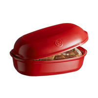 BROTBACKFORM Grand Cru - 31 x 23 cm / 5 Liter - Rot, Keramik (23/15/31cm) - Emile Henry