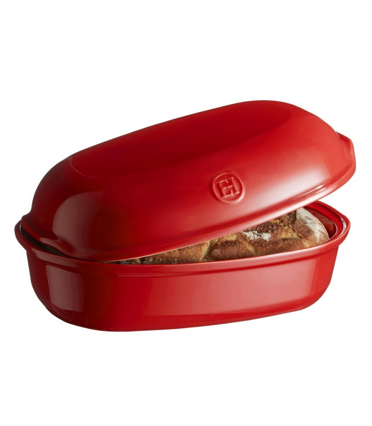 BROTBACKFORM Grand Cru - 31 x 23 cm / 5 Liter - Rot, Keramik (23/15/31cm) - Emile Henry