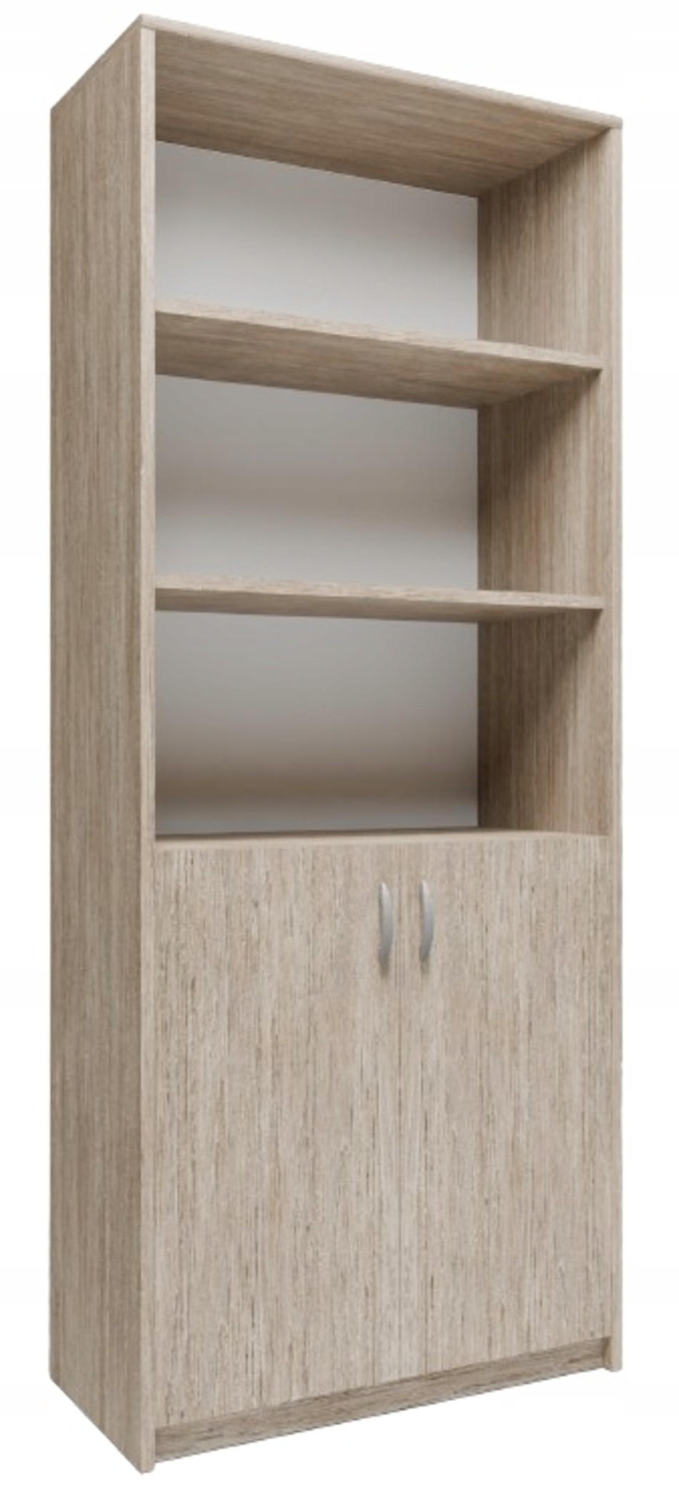 BÜCHERREGAL R7 Sonoma Eiche 74/35/180 cm - Sonoma Eiche, Holzwerkstoff (74/180/35cm) - Matkam Möbel
