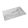 FUSSMATTE 90 x 60 cm Grauer Marmor - Grau, Textil (90/60cm) - TULUP