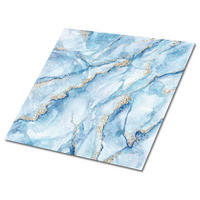 FLIESENAUFKLEBER 9 Stück 30x30 cm selbstklebend Wintermarmor - Multicolor, Textil (30/1.6/30cm) - TULUP