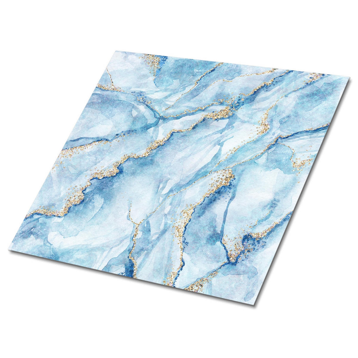 FLIESENAUFKLEBER 9 Stück 30x30 cm selbstklebend Wintermarmor - Multicolor, Textil (30/1.6/30cm) - TULUP