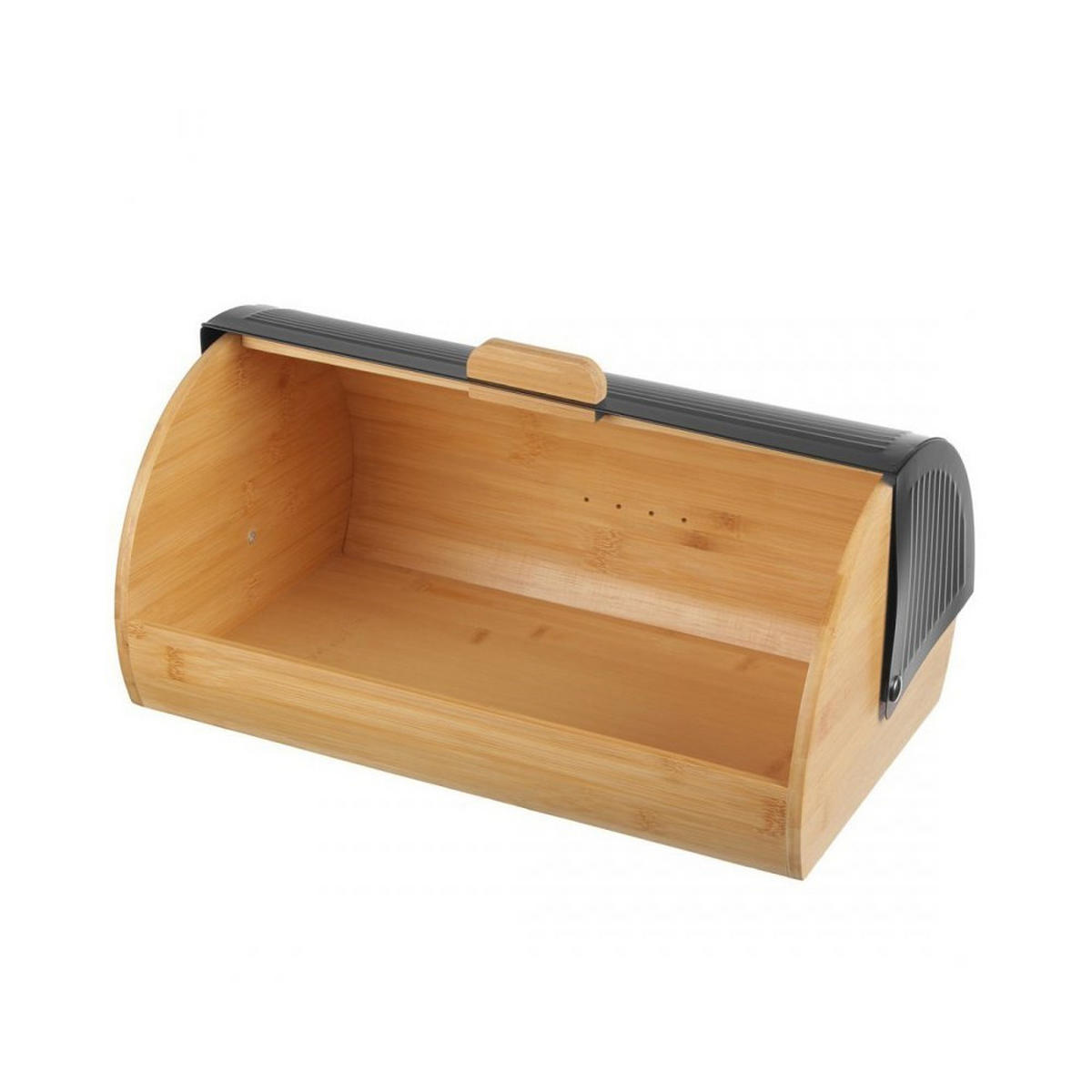 BROTKASTEN Schwarz 39/28.5/18.5 cm 55267 - Schwarz, Metall (28.5/18.5/39cm) - Brunbeste