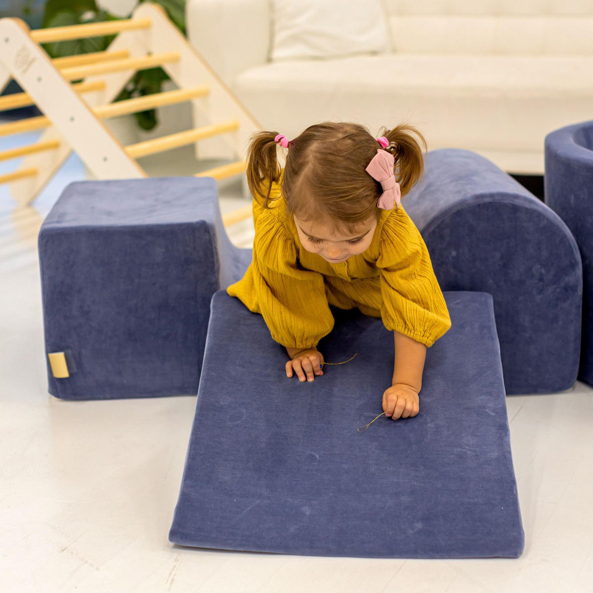 SCHAUMSTOFF-BAUSTEINE für Kinder, Boucle, Rosa - Rosa, Textil (145/30/145cm) - MeowBaby